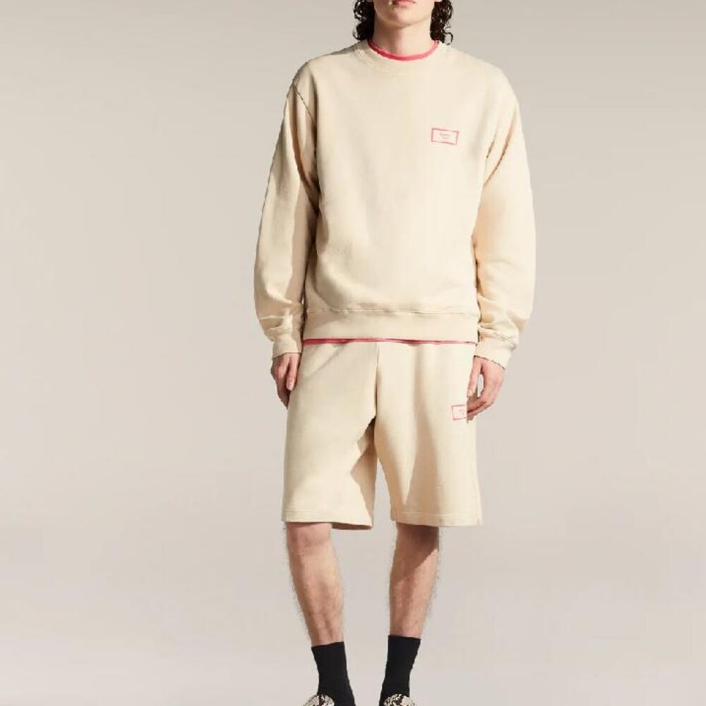 BNWT SS22 MARTINE ROSE CLASSIC CREW STONE SWEATSHIRT M